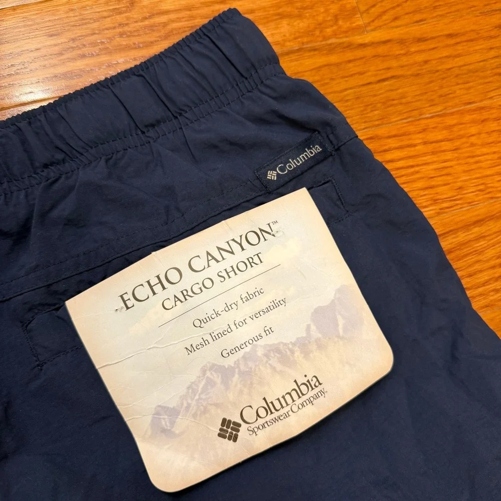 New Columbia Echo Canyon Cargo Shorts Mens XL 9